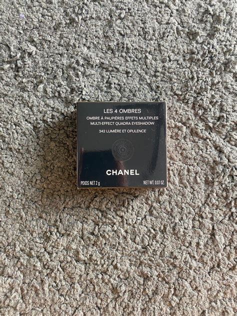 chanel 342 lumiere et opulence|Chanel Lumiere et Opulence (342) Les 4 Ombres Multi.